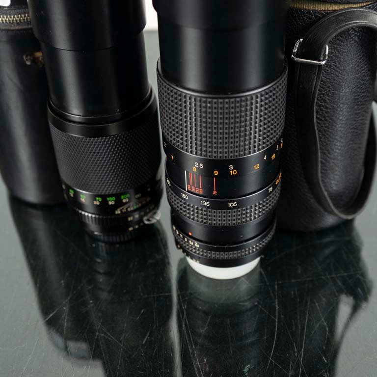 Lentes tele Chinon y Tokina con estuches para venta - imagen 2