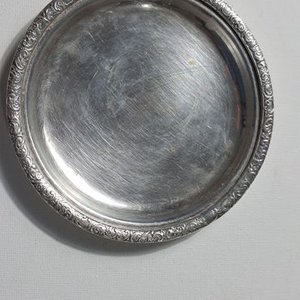Lote anterior: Fuente Chica Labrada de Platina con Sello y Grabado 13.5cm