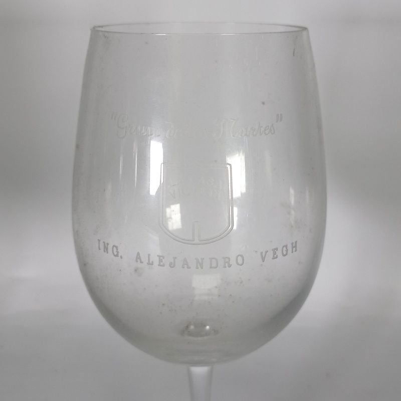 Siete copas para vino con publicidad de La Casa Violeta - imagen 7