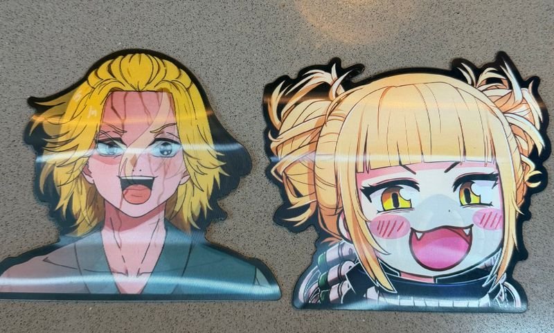 Stickers Anime Personajes Rubios