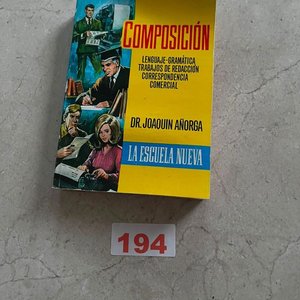 Lote siguiente: Manual de Gramática, Redacción y Correspondencia Comercial por Dr. Joaquín Añorga