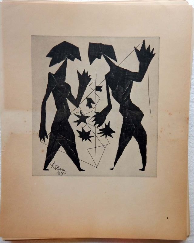Carpeta de Exposición de Grabadores Franceses Modernos - imagen 5
