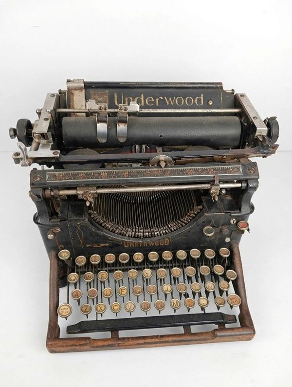 Máquina de Escribir Underwood Standard No. 5 Antigua - imagen 1