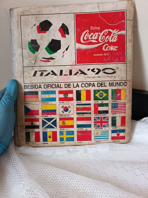 Álbum Antiguo del Mundial de Fútbol Italia '90 Colecciónista - imagen 3