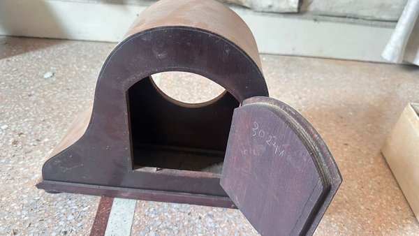 Reloj de plendulo antiguo desarmado - Relojes antiguos y relojera - imagen 2