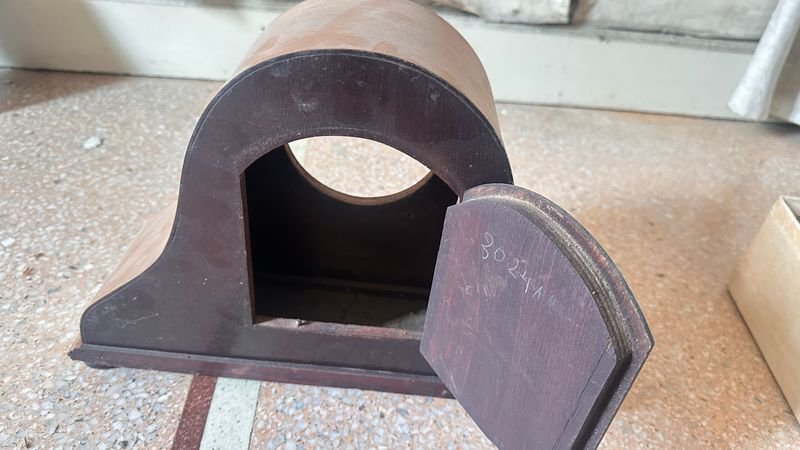 Reloj de plendulo antiguo desarmado - Relojes antiguos y relojera - imagen 2