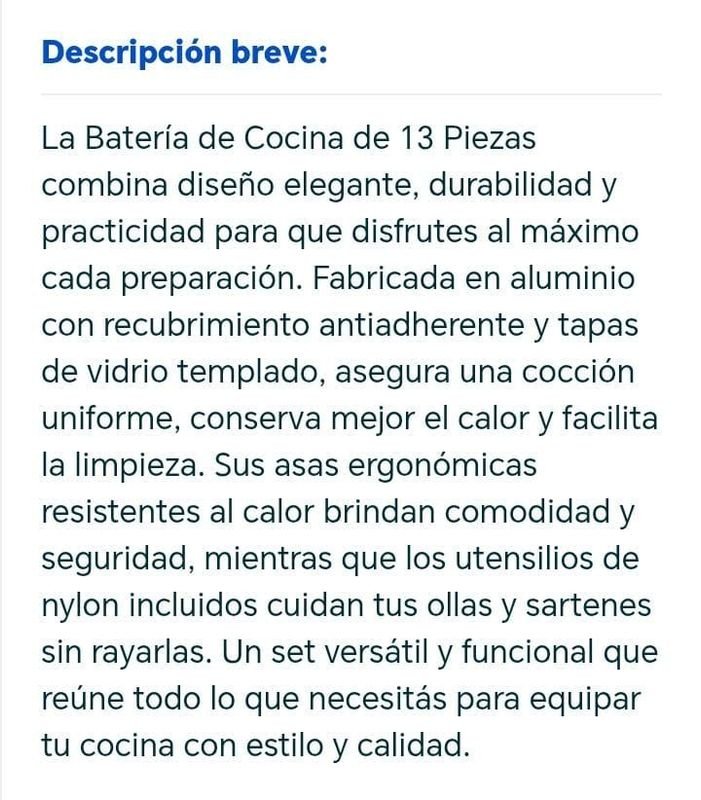 Bateria de cocina con 13 piezas - imagen 4