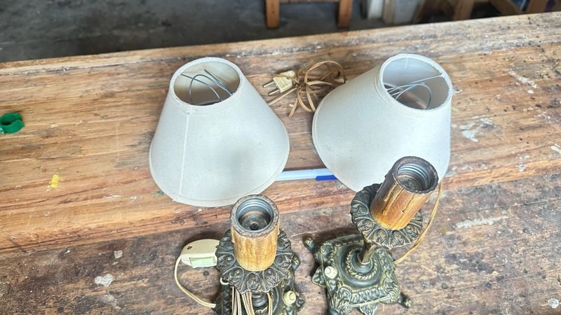 Veladoras de Bronce y Accesorios para la Decoración - imagen 2