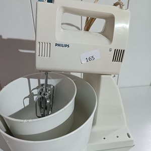 Batidora Eléctrica Philips Blanca con Accesorios - imagen 5