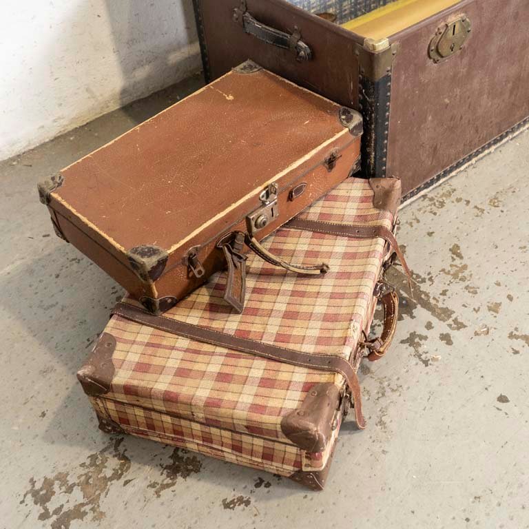 Baúl antiguo de viaje y valijas antiguas para la venta - imagen 3