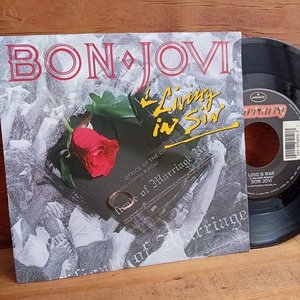Lote siguiente: Vinilo Simple Bon Jovi "Living In Sin" 1989 USA