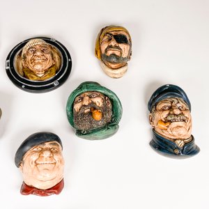 Nueve Caras de Yeso para Colgar: Personajes Marineros - imagen 6