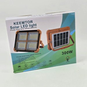Foco de Trabajo LED Solar KEEMTOR 300W con Indicador de Carga - imagen 16