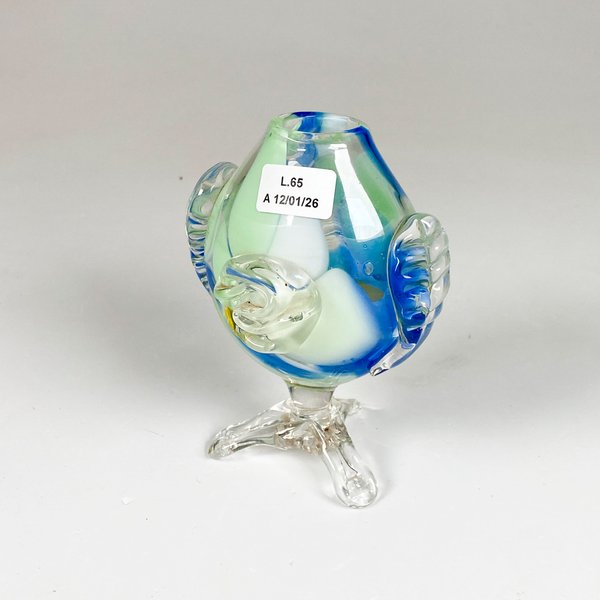 Lote anterior: Vaso de cristal Murano colorido