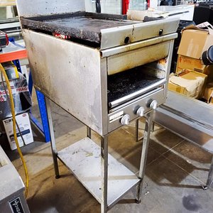 Lote siguiente: Chivetero Gratinador de Acero Inoxidable con Base