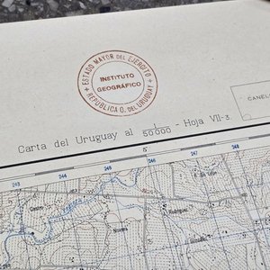 Mapa Topográfico de Pando, Instituto Geográfico Militar, Edición 1926 - imagen 3
