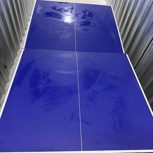 Mesa de Ping Pong Plegable Azul con Patas Desmontables - imagen 1