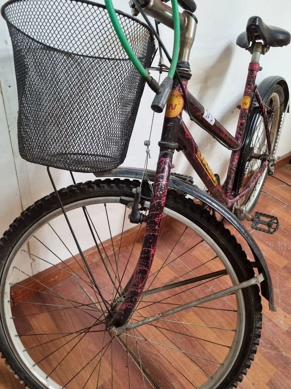 Bicicleta De Dama Con Canasto Rodado 26 - imagen 3