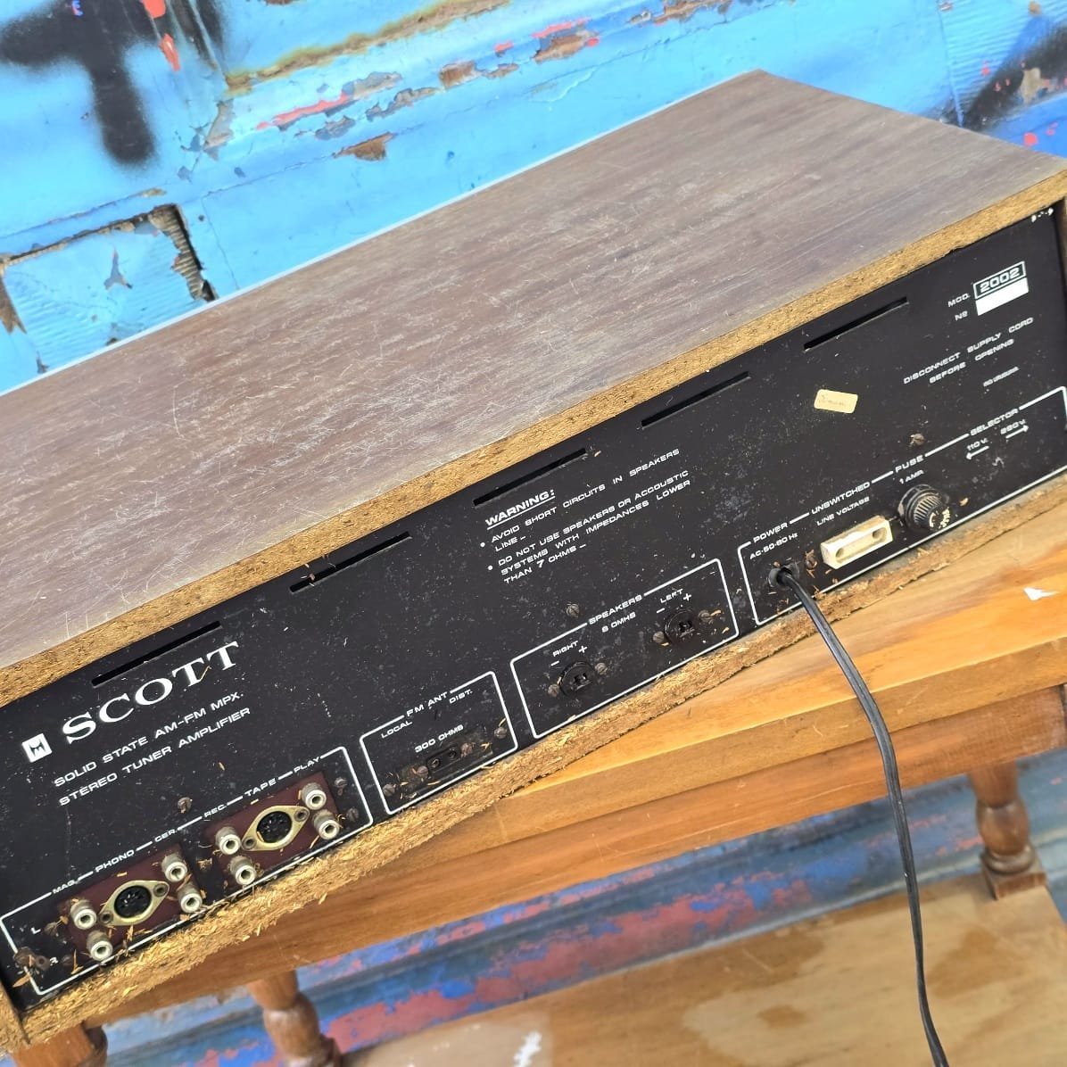 Item lote-60-sinto-amplificador-scott-celebration-sr-2002 - Image 2