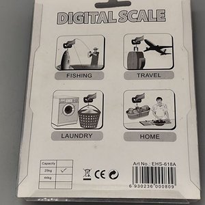 Balanza Digital Portátil de Mano para Pesca hasta 25 kg - imagen 4