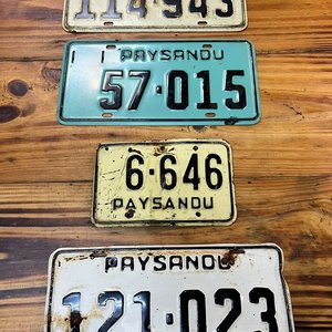 Lote anterior: Lote de 4 Matrículas Antiguas de Paysandú