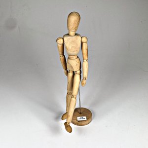 Maniquí Articulado de Madera para Dibujo o Diseño, 33 cm - imagen 2