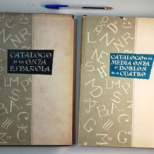 Catálogo de la Onza Española y Media Onza Doblón de Cuatro, Leopoldo López-Chaves y Sánchez - imagen 1