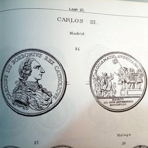 Libro "Medallas de Proclamaciones y Juras de los Reyes de España" por Adolfo Herrera (1882) - imagen 6