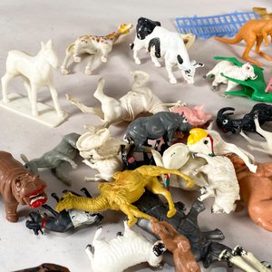 Lote de Juguetes Miniatura de Granja y Animales Varios - imagen 6