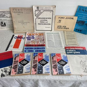Lote anterior: AEBU, FORO JUVENILMARCHA, FRENTE AMPLIO, LUCHA