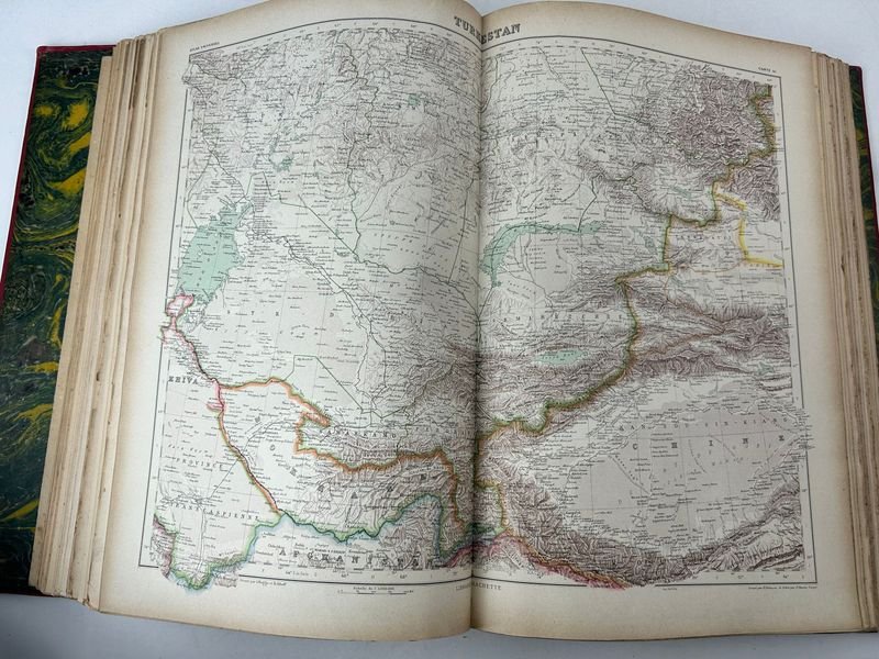 Atlas Universal de Geografía, Vivien de Saint-Martin & Schrader, Nueva Edición - imagen 6