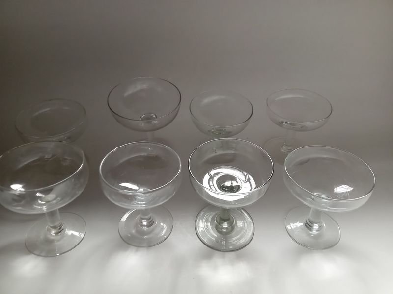 Conjunto de 8 copas de vidrio de alta calidad - imagen 4