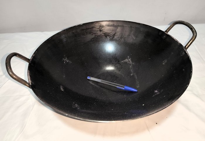 Sartén Wok Grande Reforzado con Doble Asa - 37 cm