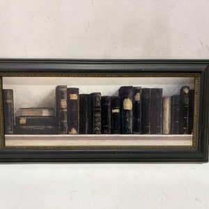 Lote siguiente: Cuadro de Libros Antiguos enmarcado