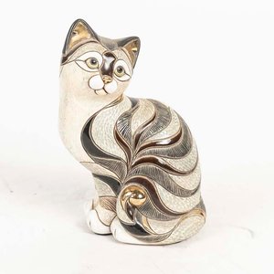 Lote siguiente: Figura de Gato de Cerámica DaRosa