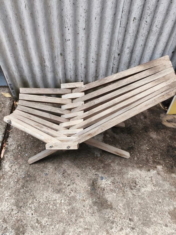 Silla Plegable Madera para Hogar - imagen 4