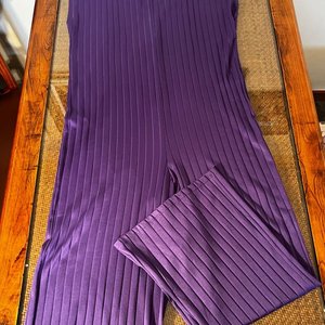 Mono Largo Violeta Talle M de Jersey con Cierre - imagen 1