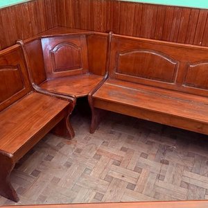 Juego de Esquinero de Madera con Mesa y Azulejos - imagen 6