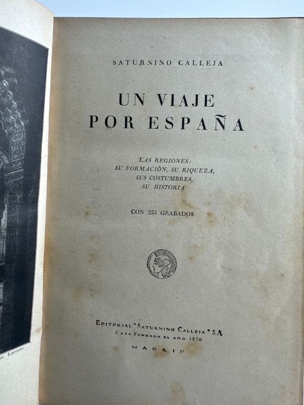 Libro de Saturnino Calleja: Un viaje por España - imagen 3