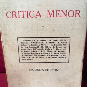 Libros "La Crítica Menor" Tomos I y II de Juan Torrendell (1933) - imagen 3