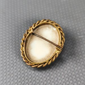 Lote de Joyería: Collar de Perlas Fantasía, Collar de Cristal de Roca y Prendedor Camafeo - imagen 8
