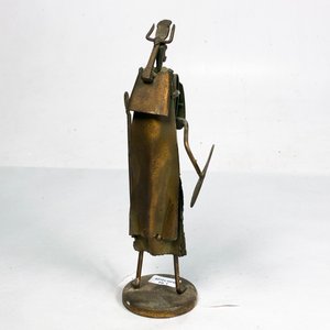 Figura de Metal Firmada de Personaje Estilizado - 23 cm - imagen 5