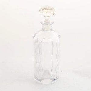 Lote anterior: Botellón de Cristal Hialino Tallado con Tapón - 26cm