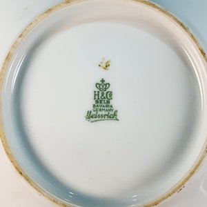 Ensaladera y Fuente Oval de Porcelana Bavaria Blanca con Hojas - imagen 4
