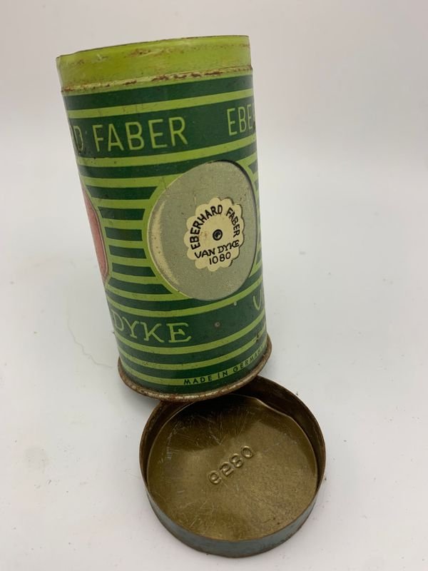 Antigua lata de pintura Faber, más de 50 años - imagen 2