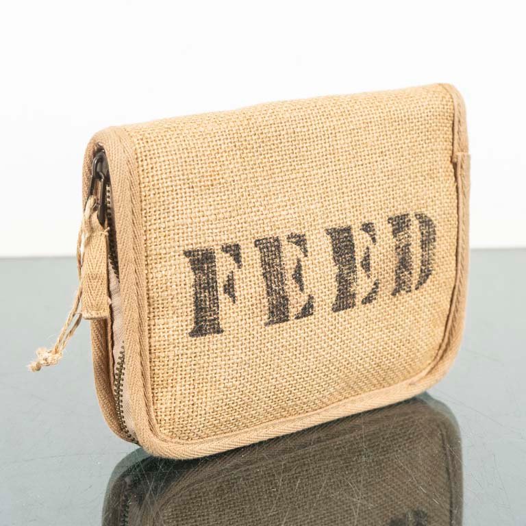 Bolso "Feed" de la ONU WFP de Yute y Lona