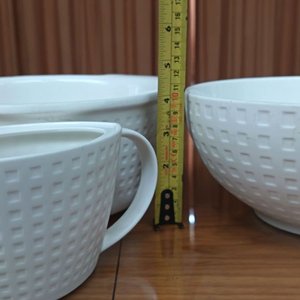 Juego Vajilla Porcelana Blanca Bugatti 13 Piezas - imagen 7