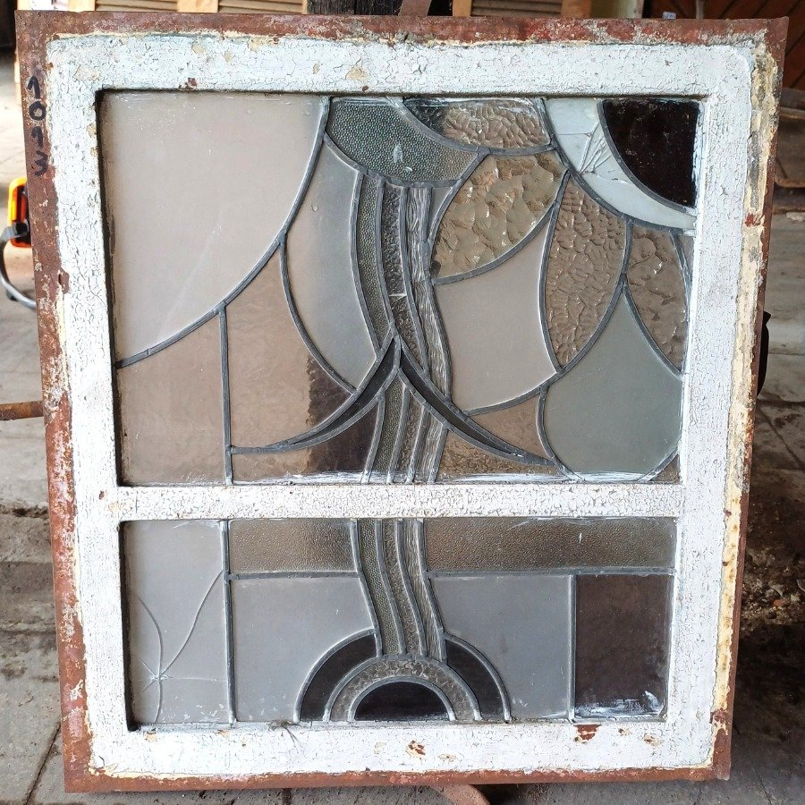 Vitraux Art Deco con marco de hierro - imagen 7