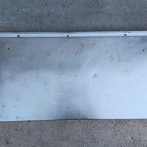 Imponente Tapa de Mesa Rectangular en Acero Inoxidable - imagen 3