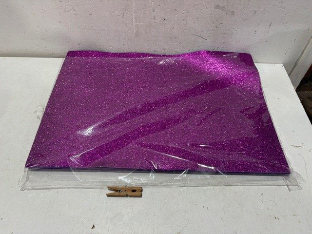 Goma Eva Brillante Morada